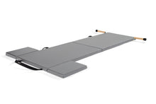 Load image into Gallery viewer, contrology folding mat with moon boxes and handles|color::dove