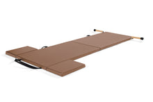 Load image into Gallery viewer, contrology folding mat with moon boxes and handles|color::oak