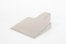 Load image into Gallery viewer, Large Upholstered Wedge|color::Adobe White