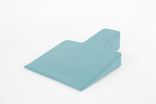 Load image into Gallery viewer, Large Upholstered Wedge|color::Fjord Blue