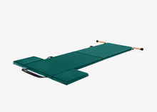 Load image into Gallery viewer, contrology folding mat with moon boxes and handles|color::grotto