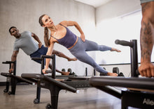 Load image into Gallery viewer, Anniversary Allegro® 2 Reformer Plank Bars in use