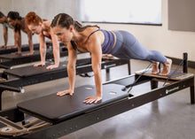 Load image into Gallery viewer, Anniversary Allegro® 2 Reformer Extended Head End Platform in use