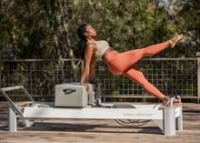 Load image into Gallery viewer, Bravo Reformer™ Extended Head End Platform in use