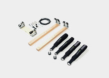 Load image into Gallery viewer, Studio Reformer Konnector attachment with wood risers | caption::for Studio Reformer with Wood Risers/Post