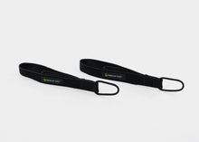 Load image into Gallery viewer, Close-up of Cotton SoftTouch Loops, a pair designed for multi-functional Pilates exercises. | caption::Cotton SoftTouch Double Loops