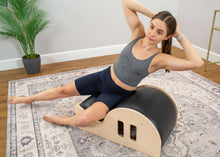 Load image into Gallery viewer, Women exercising on Clara Step Barrel