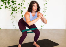 Load image into Gallery viewer, thigh exercises with green resistance band