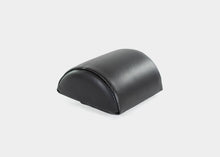 Load image into Gallery viewer, Single black half-cylinder cushion for support.