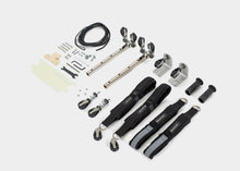 Load image into Gallery viewer, Studio Reformer Konnector attachment with twist-lock metal mechanism | caption::Studio Reformer with Twist Lock Shoulder Posts and Metal Risers