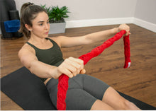 Load image into Gallery viewer, Red Fletcher Towel for Pilates and Fitness