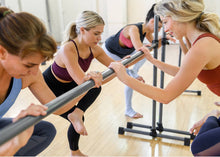 Load image into Gallery viewer, Balanced Body Portable Barre in-use photo