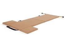 Load image into Gallery viewer, contrology folding mat with moon boxes and handles|color::doe
