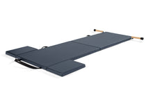 Load image into Gallery viewer, contrology folding mat with moon boxes and handles|color::graphite
