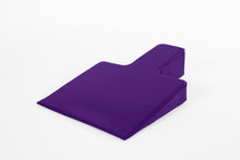 Load image into Gallery viewer, Large Upholstered Wedge|color::Deep Violet
