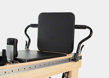 Load image into Gallery viewer, padded jumpboard on clinical reformer with infinity footbar
