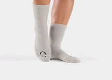 Load image into Gallery viewer, happy fuzzy grip socks

