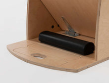 Load image into Gallery viewer, Wunda Pedal Stopper installed on wunda chair
