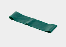 Load image into Gallery viewer, green exercise resistance band loops | caption::Medium Resistance
