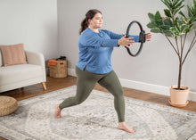Load image into Gallery viewer, plus size model exercising with ultra fit circle
