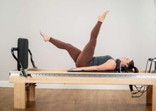 Load image into Gallery viewer, padded jumpboard exercise - clinical reformer or studio with infinity footbar
