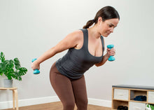 Load image into Gallery viewer, Handweights workout, blue
