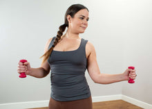 Load image into Gallery viewer, Handweights workout, red
