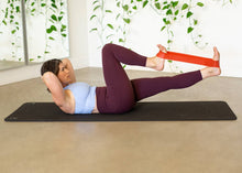 Load image into Gallery viewer, feet exercises with red resistance band loops
