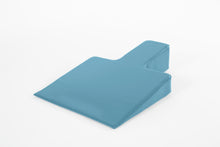 Load image into Gallery viewer, Large Upholstered Wedge|color::Wedgewood
