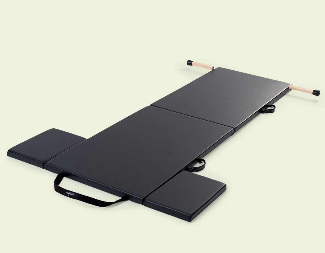 Contrology folding mat on white background