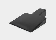 Load image into Gallery viewer, Black Pilates wedge for improved posture.
