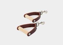 Load image into Gallery viewer, Leather &amp; Wood Handles product photo
