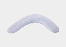 Load image into Gallery viewer, White side sleeper body pillow for comfortable sleep.
