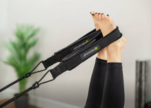 Load image into Gallery viewer, Close-up of padded double loops used on feet.
