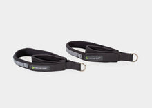 Load image into Gallery viewer, Pair of black tri-loops for versatile gripping.
