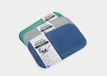 Load image into Gallery viewer, Multi-purpose non-skid utility pads in aqua green, light gray, and blue.
