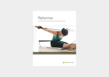 Load image into Gallery viewer, Reformer. a detailed guide for practicing pilates
