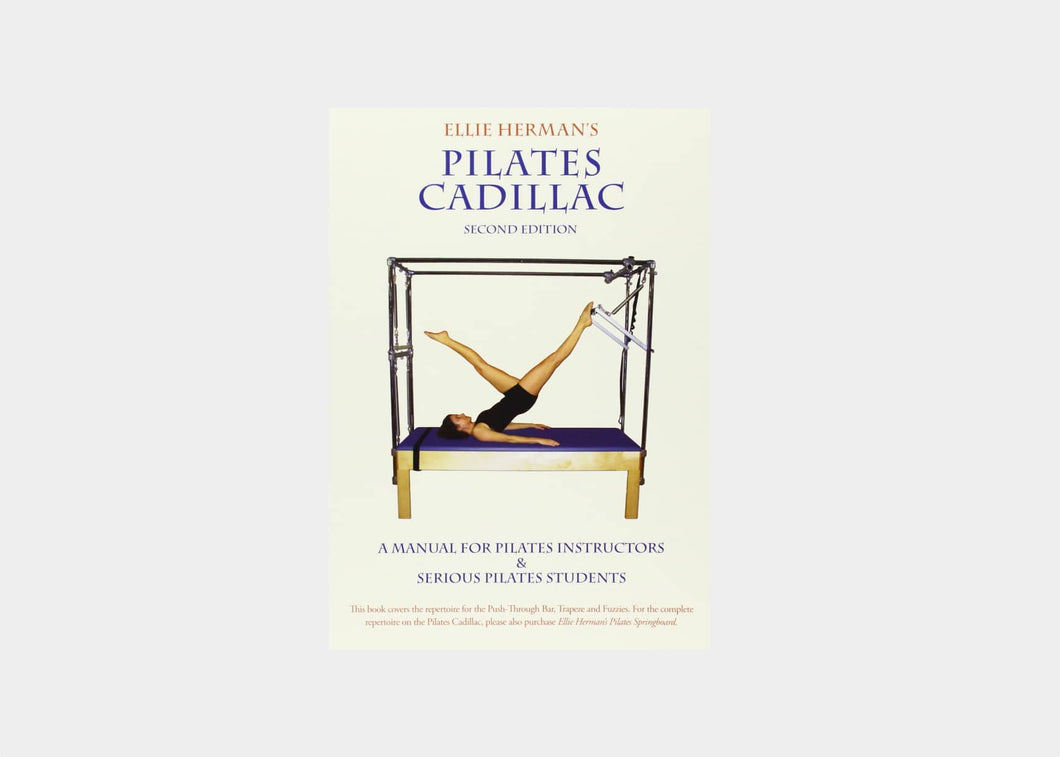 Pilates Cadillac, a manual for pilates instructions