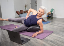 Load image into Gallery viewer, EcoWise Pilates Mat in-action photo

